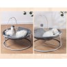 Cat Beds for Indoor Cats-Universal for All Seasons, Fun Cat Nest ，Washable Kitten Bed, Super Soft and Soothing Pet Sofa Bed