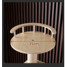 Grand Arbre à Chat en bois avec capsule spatiale L.92*H.180cm